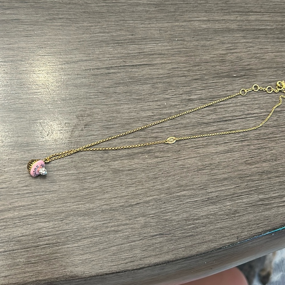 Juicy Couture Cupcake Locket Necklace